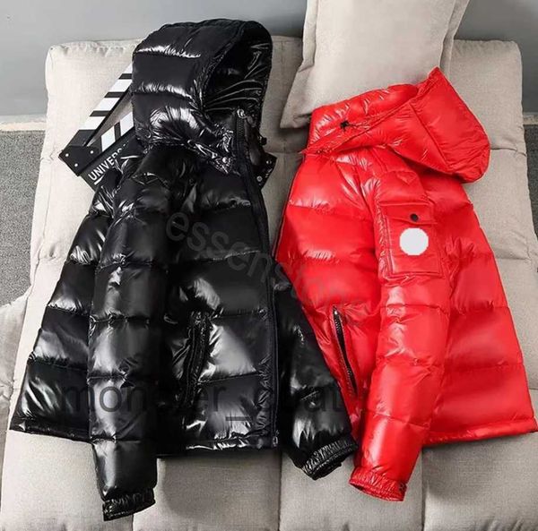 

m winter puffer jacket mens down jacket men woman thickening warm coat fashion men's clothing brand outdoor jackets designer monclairs, Black