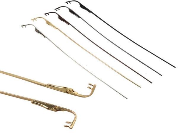 

sunglasses frames 10pairs metal glasses eyewear temple leg rimless eyeglasses spectacles rod1296376, Silver