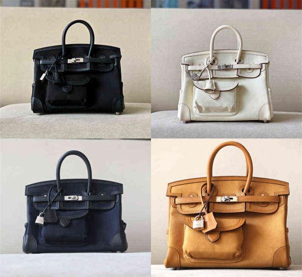 

h family all manual bag custom platinum canvas cargo bag men and women039s universal portable 25cm multi size outer bag7114414