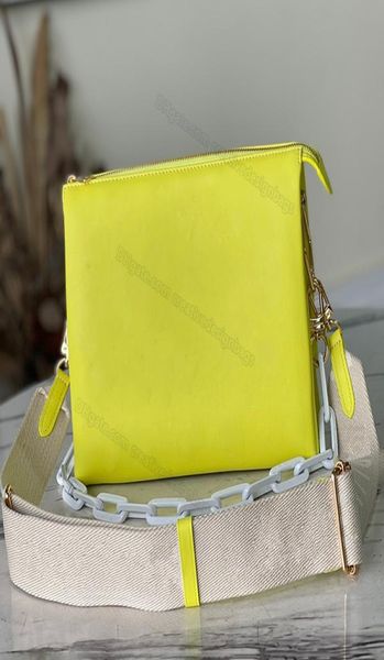 

women shoulder bag coussin pm white acetate chain tennis reticle embossed fluffy calf leather wallet clutch crossbody tote fluores7757108