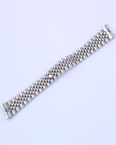 

for datej 36mm20mm datej 41mm 21mm 316l stainless steel jubilee silver gold wrist watch band strap bracelet solid screw links6975330, Black;brown