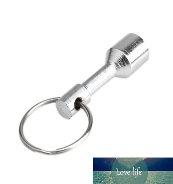 

2 pcsset strong magnet key holder pocket keychain split ring keyrings gift lxh6683964, Silver
