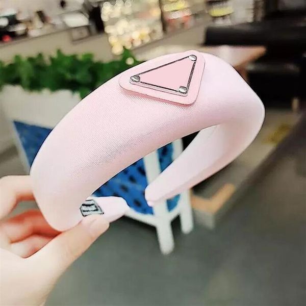 

luxury fashion letter headbands sponge headband tiaras for mens and womens party outdoor sports lovers gift motion jewelry233g, Silver