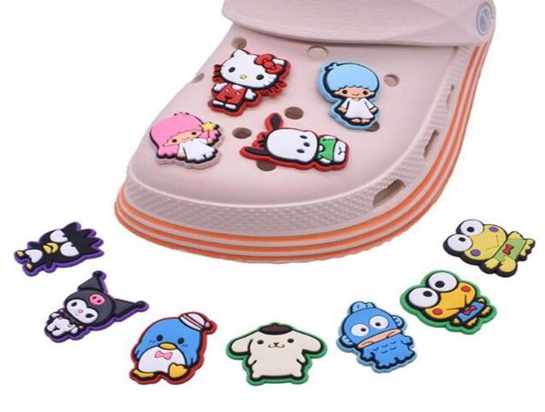 

beach shoes charms pvc shoe accessories soft rubber charms bracelet wristband decoration whole6020719, White;pink