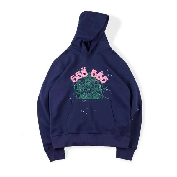 

22ss spider pink sp5der hoodies young sweatshirts streetwear thug 555555 angel hoody men women 11 web pullover fast delivery624, Black