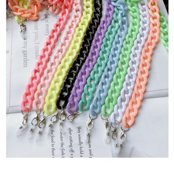 

1 pcs women sunglasses chains lanyard for mask eyeglasses chains sunglasses holder necklace eyewear retainer accessories3844968, Silver