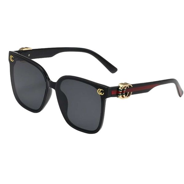 

designer sunglasses fashion luxury classic goods new style outdoor men and women trend internet celebrity high-end version with box and lett, White;black