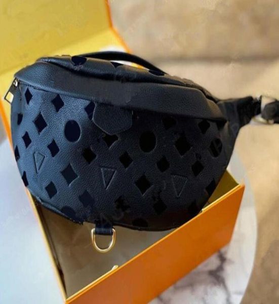 

bumbag cross body waist bags temperament bumbags fanny pack bum embossing flowers famous soft leather luxurys designers bags seria1233057