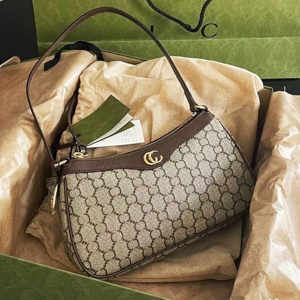 

designer bag shoulder bags totes classic ophidia luxury cross body women's fashion vintage underarm handbag genuine leather versatile p