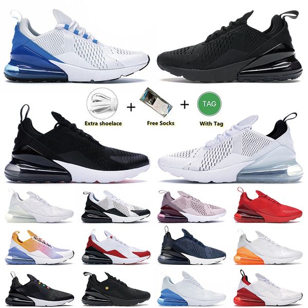 

sports 270 270s running shoes triple black white p blue summer gradient betrue black gold barely rose tea berry max 270 27c men women tennis
