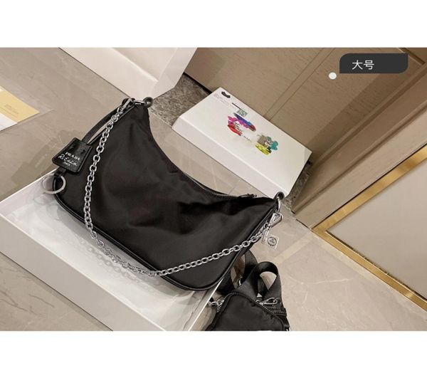 

nylon re edition designer shoulder bag leather handbag designer selling lady crossbody luxury bag chain bag tot2421917
