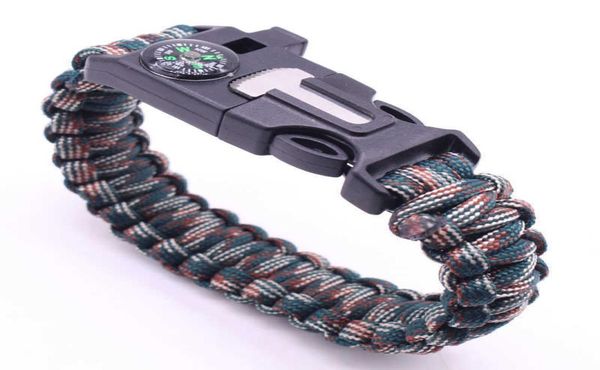 

umbrella rope survival bracelets multifunctional five in one multifunctional outdoor umbrella rope camping adventure seven core em4997334, Golden;silver