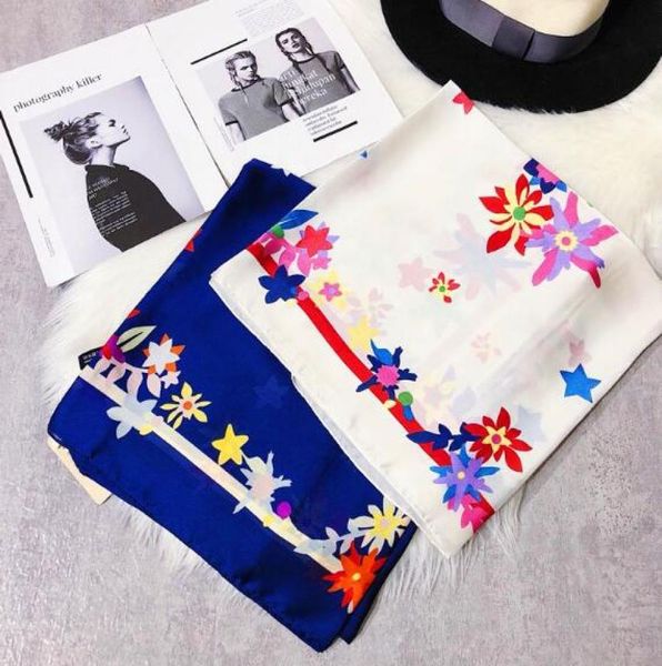 

new anti silk lady fashion scarf spring and summer chain luxury travel sunscreen shawl7443980, Blue;gray