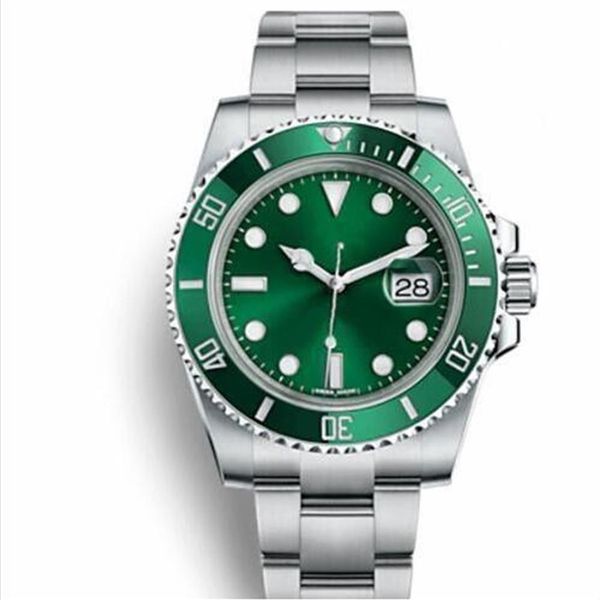 

mens mechanical watches stainless steel automatic 2813 movement watch sports self-wind watches green black251m, Slivery;brown