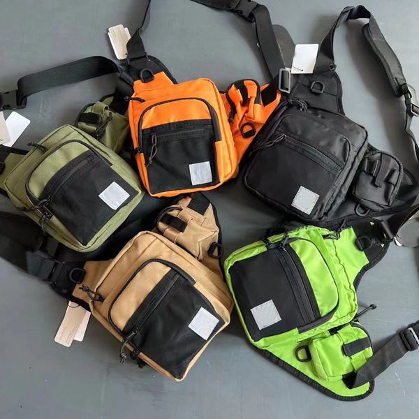 

designer men's outdoor chest bag street fashion brand carhart leisure street sports diagonal backpack fashion tooling bag