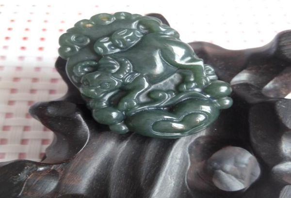 

china039s xinjiang hetian jade zodiac cattle peace pendant with d37340253, Silver