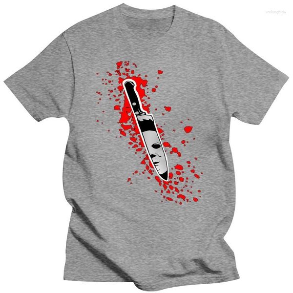 

men's t shirts halloween retro classic horror movie shirt, White;black