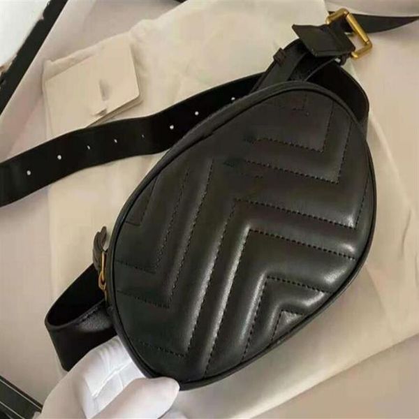 

designers leather marmont waist bags bumbag bag fashion fanny pack running belt jogging pouch chest purse fashion cowskin shoulder245c