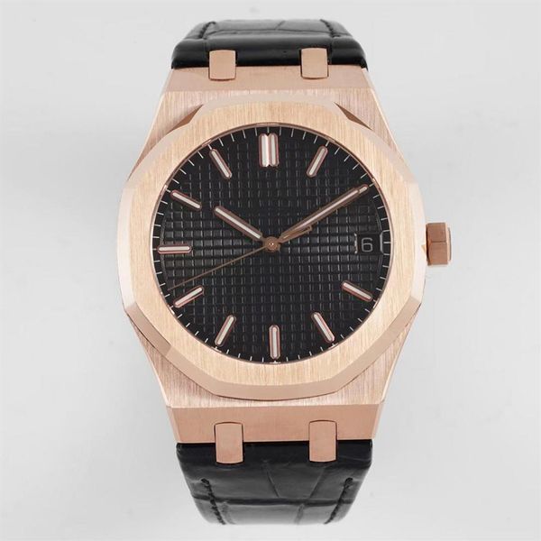 

watch mens automatic mechanical watches 41mm waterproof business wristwatches montre de luxe sapphire fashion wristwatch 904l stai285u, Slivery;brown