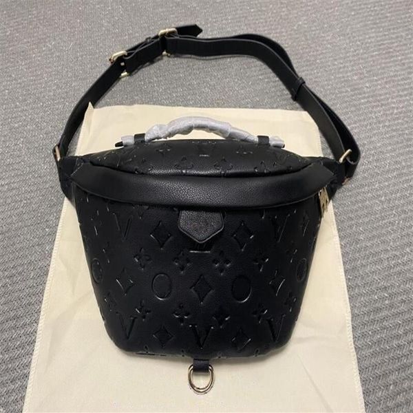 

2023 bumbag cross body waist bags temperament bumbags fanny pack bum embossing flowers famous soft leather luxurys designers bags 245s