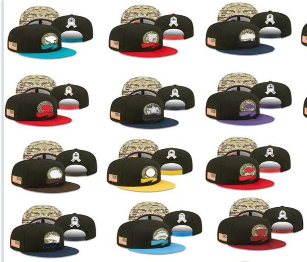 

salute to service snapback hats football hat teams caps snapbacks adjustable mix match order all team yakuda store 2022 fashion fo1274112, Black;white