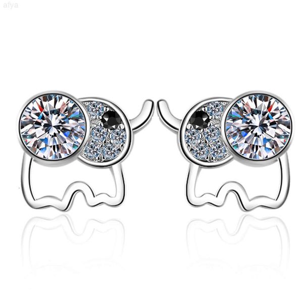

new trend 925 sterling silver vvs moissanite diamond stud for, Golden
