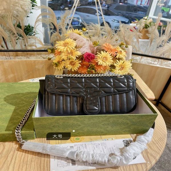 

marmont bag 2021 geometric collection leather mini mm chain bags editiontote shoulder crossbody clutch handbag womens luxurys desi2535