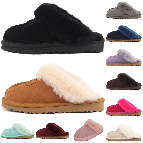 

australia designer slippers slides womens fur slide sandals women sliders winter snow shoes classic sneakers brown black pink slipper sports