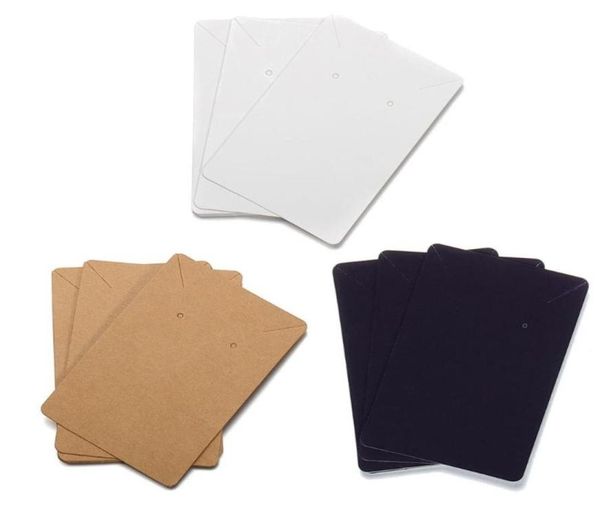 

jewelry pouches bags 100 pieces earring necklace display card holder set suitable for handmade earrings and products6903516, Pink;blue