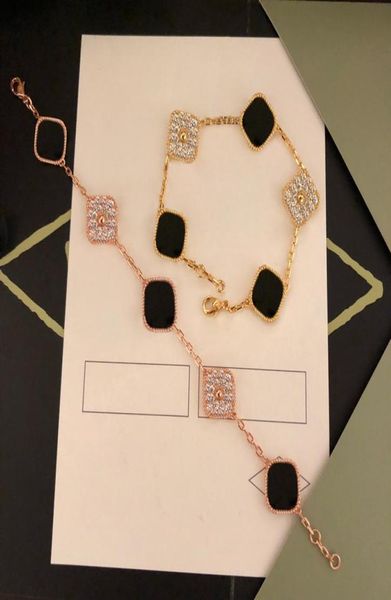 

elegant designer bracelet woman fashion chain for wedding bracelets special jewelry 399020, Black