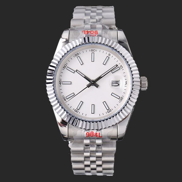 

luxury watch womens watch aaa quality 31mm 36mm 41mm automatic mechanical 2813 movement stainless steel watch series nightlight montre, Slivery;brown