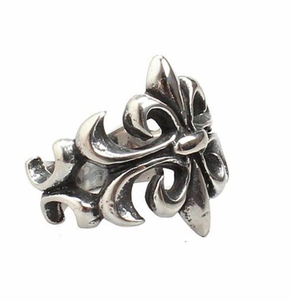 

fashion retro men titanium steel american europe punk finger rings es antique hip hop band ring jewelry hand made325c64203264416341, Silver