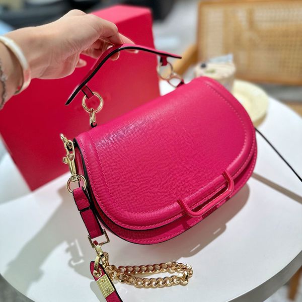 

designer saddles bag women fashion purse leather shoulder bags luxury ladies wallet classic chain handbags flap messenger totes