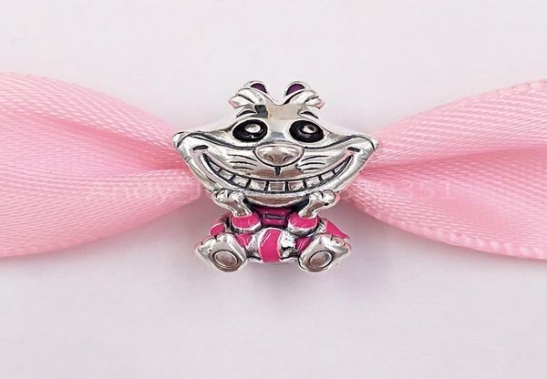 

andy jewel p authentic 925 sterling silver beads dsn alice in wonderland cheshie cat charm charms fits european p style jewelry bracelets &, Black