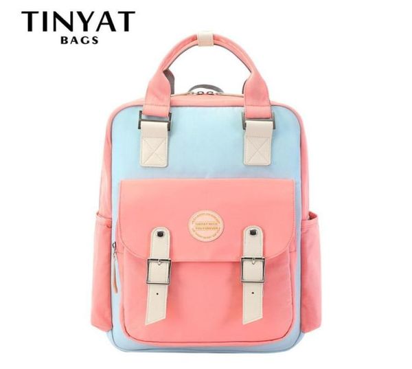 

women039s 15 inch lapstudent backpacks girls school rucksacks for teenage middle school mochila travel pink 2011184905053