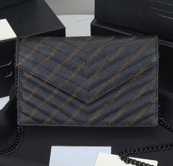 

woman bag handbag purse wallet box leather shouldr bags messenger cross body chain strap8004815