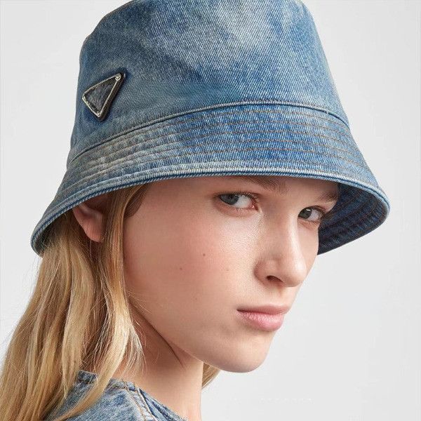 

hats & caps letter washed cowboy fisherman hat women's outdoor sunshade hat inverted triangle logo casual style baseball hat luxury des, Blue;gray
