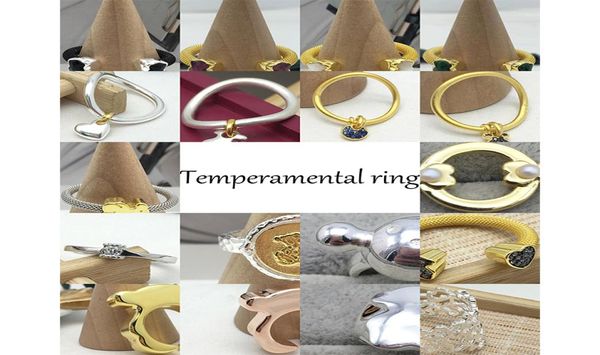

2022 100 s925 sterling silver new rainbow key ring order paragraph stretch rope design ins net red cute ring9342626