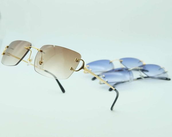 

rimless sunglasses for men luxury sun glasses carter glasses frame for driving square oculos de sol women designer accessories9658912, White;black