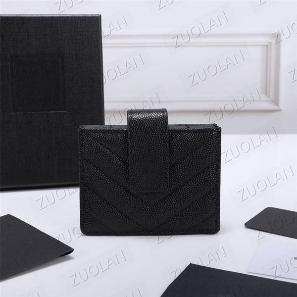 

luxury designers classic wallets handbag credit card holder fashion men and women 607907 ins wallet coins coin purse key pouch men242v, Red;black