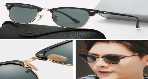

2021 luxury new brand polarized designer sunglasses men women pilot sunglasses uv400 eyewear glasses metal frame polaroid lens sun5054935, White;black