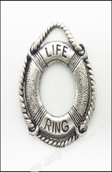 

whole jewelry accessories life ring shape alloy vintage charms 2224mm 11948788364, Bronze;silver
