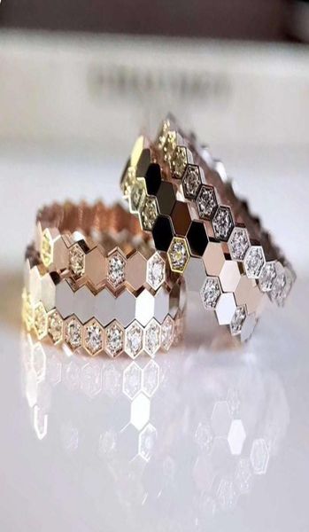 

paris diamond honeycomb with inlaid and silver plated gold tail7190643