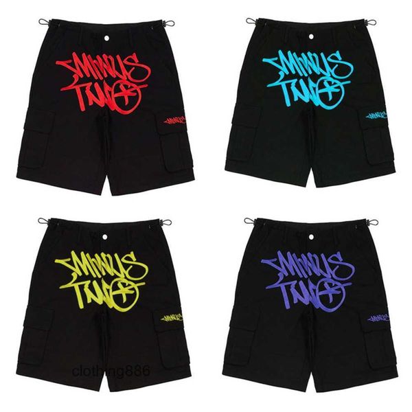 

y2k shorts minus two y2k cargo shorts mens summer harajuku hip hop punk rock gothic basketball track shorts streetwear, White;black