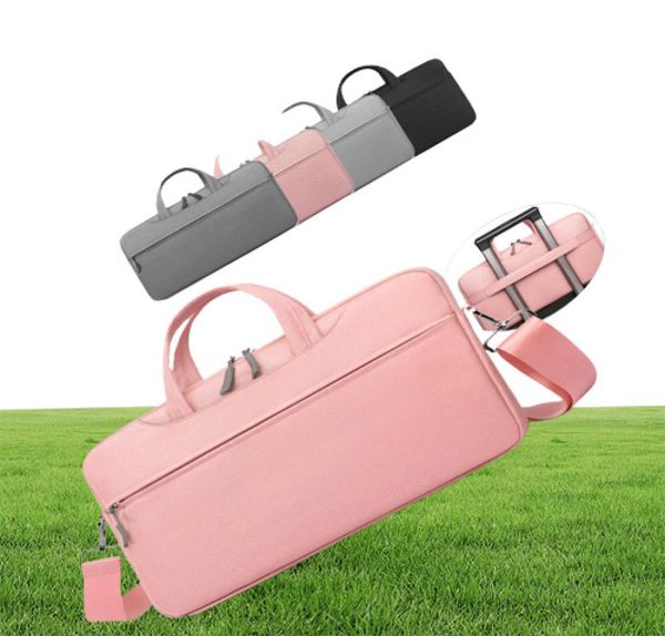 

designerlap133 14 156 173 inch waterproof notebook for macbook computer shoulder handbag briefcase 2020 mouse bag6307280