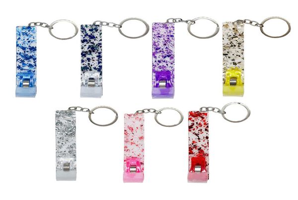 

16cm acrylic card puller keychain pendant portable contactless grabber card keychains keyring5196696, Silver