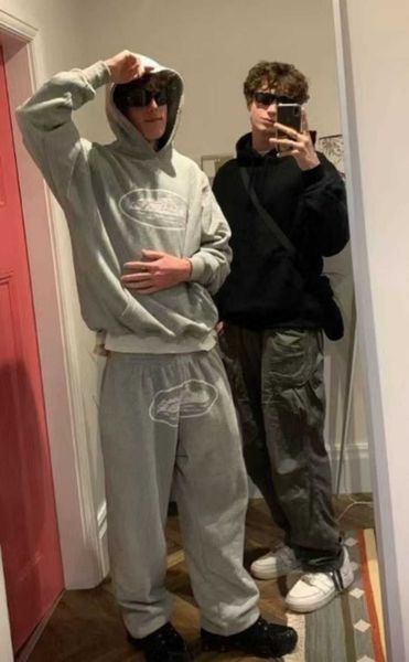 

men's cortiez hoodies sweatshirts selling cortez rule the world crtz gray suit uk street fashion 1:1 hoodie jogging women's pants, Black