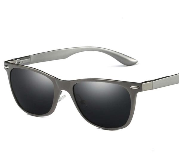 

square mirror sun glasses military polarized aluminum sport sunglasses men uv 4009546504, White;black