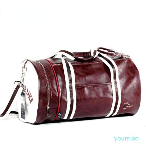 

outdoor bags sport gym bag for women men shoulder with shoes storage pocket fitness training waterproof leather travel7109809
