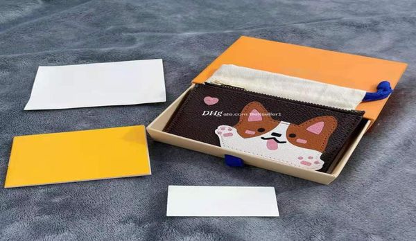 

20 21 premium key cases leather classic female male holder card wallet with case2082425, Silver